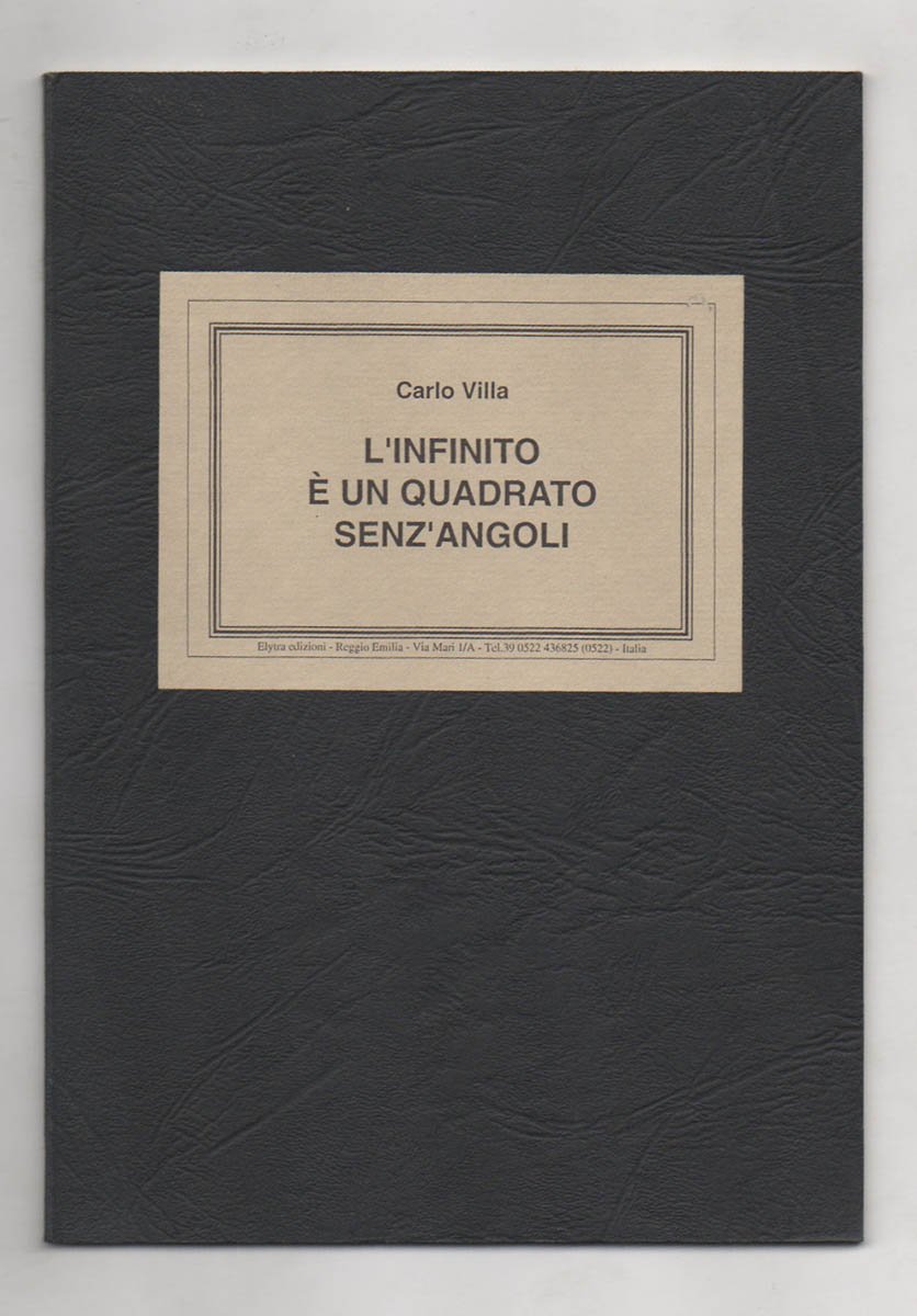 L’infinito è un quadrato senz’angoli