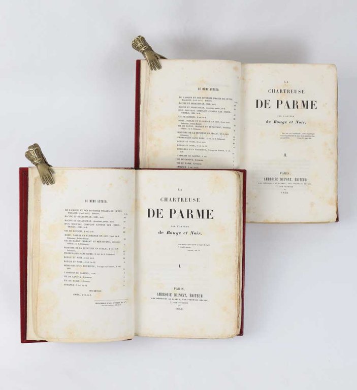 La Chartreuse de Parme par l’auteur de Rouge et Noir