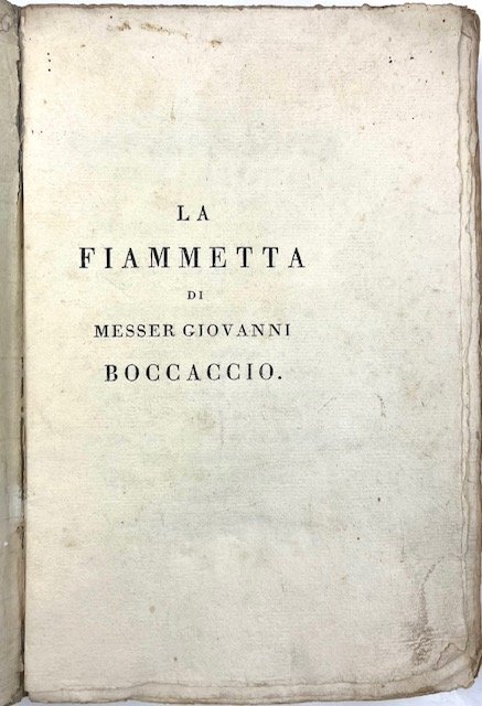 La Fiammetta di messer Giovanni Boccaccio | Immagine Gallery 2