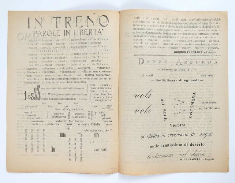 La Folgore futurista. Lanciata da A. Rognoni - G. Soggetti. …