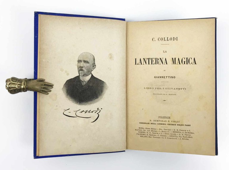 La lanterna magica di Giannettino. — Libro per i giovanetti …