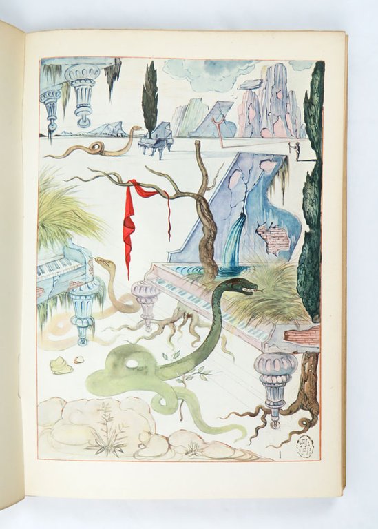 La Maison sans fenêtres. Illustrations par Salvador Dali