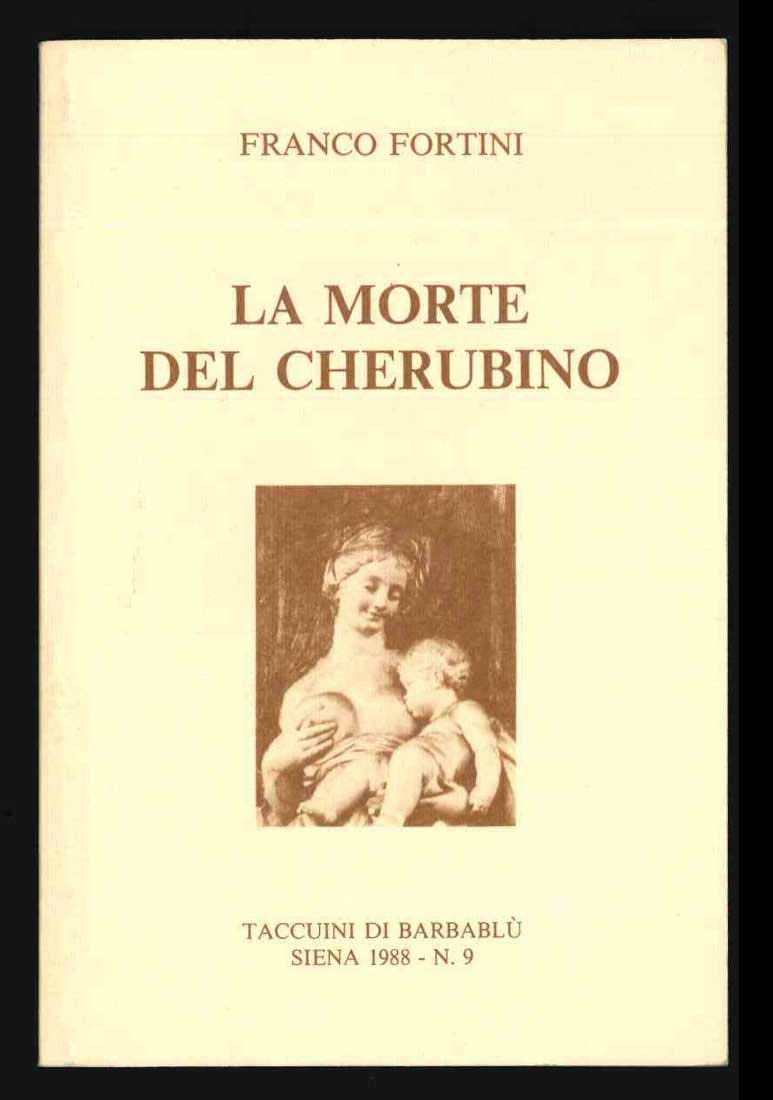 La morte del cherubino. Racconto, 1938. Con una nota di …