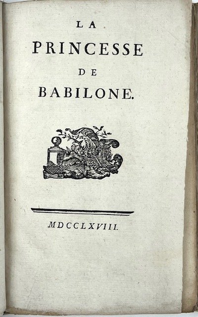 La princesse de Babilone | Immagine principale
