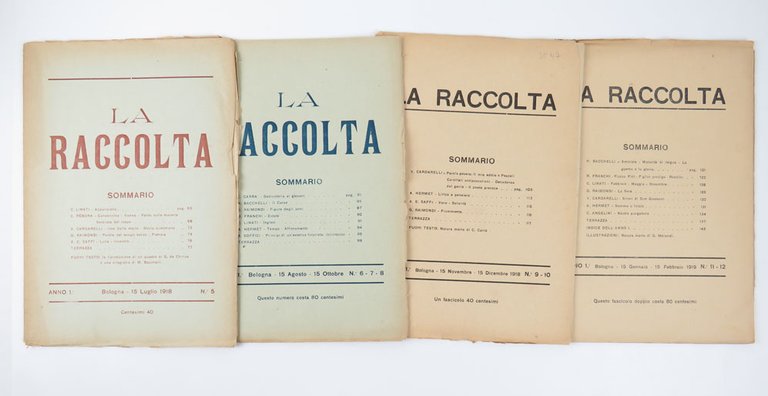 La raccolta. Periodico mensile