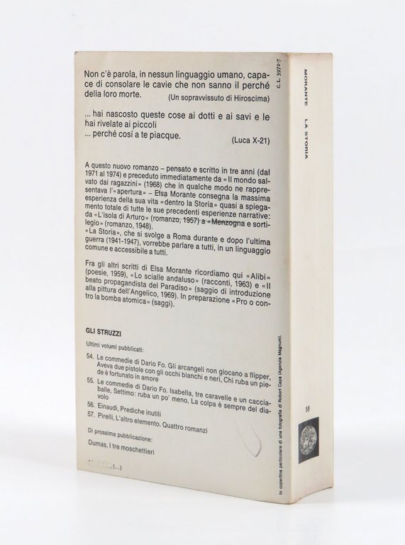 La Storia. Romanzo