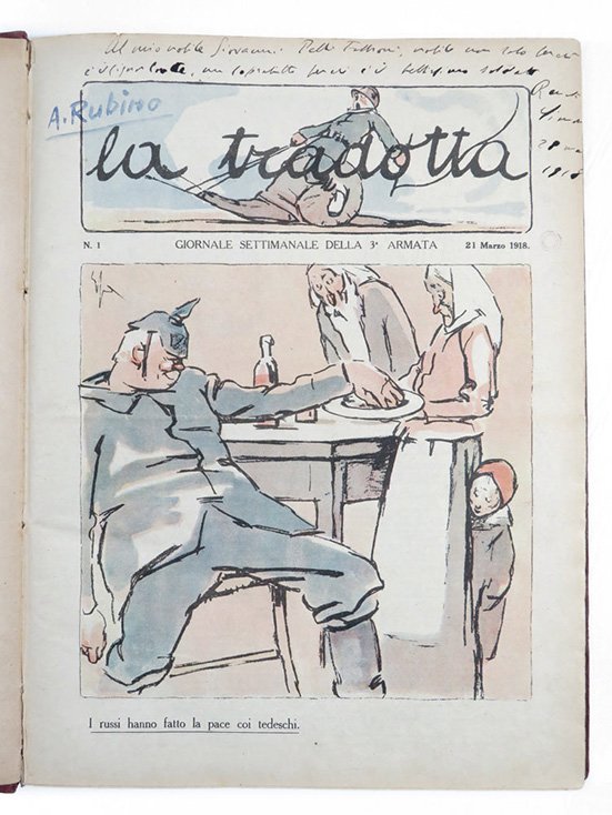 La Tradotta. Giornale settimanale della 3a Armata