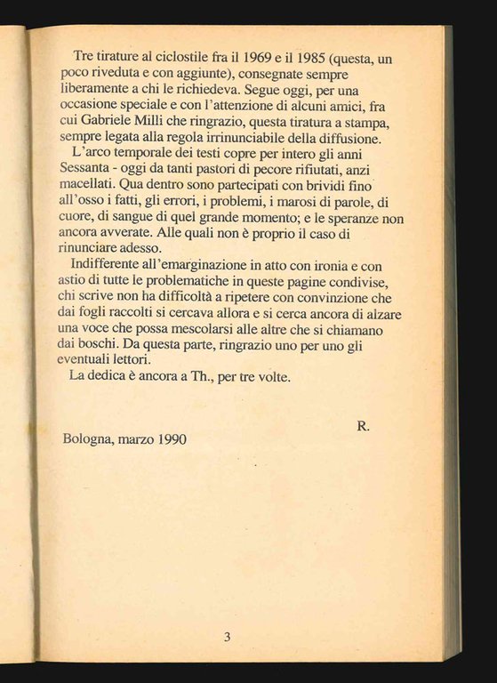Le descrizioni in atto (1963 - 1973) di Roberto Roversi. …