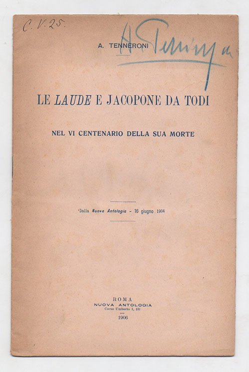 Le “Laude” e Jacopone da Todi nel VI centenario della …