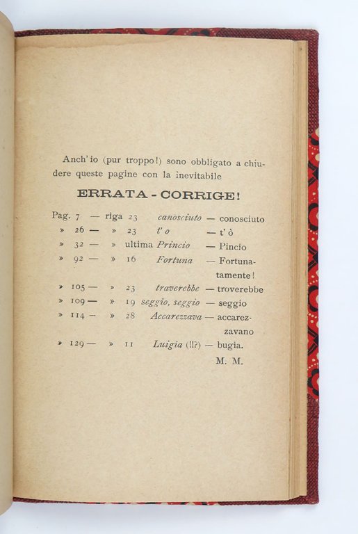 Le Primavere (novelle) [UNITO A:] L’Autunno della Vergine