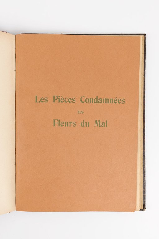 Les pièces condamnées des Fleurs du mal [«Les bijoux», «Le …