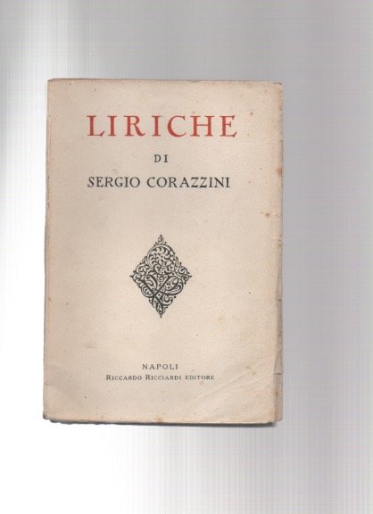 Liriche di Sergio Corazzini | Immagine principale