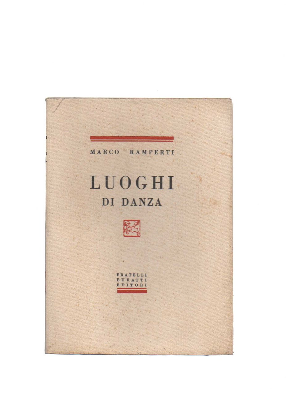 Luoghi di danza [TIRATURA DI TESTA] | Immagine principale