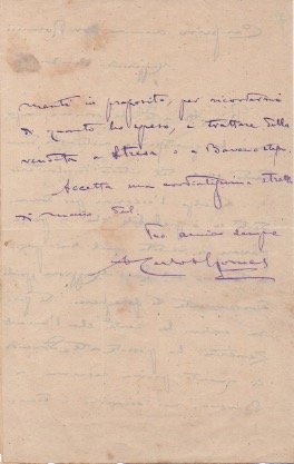 Manoscritto autografo firmato, non datato, dal titolo “Voci delle stagioni”.