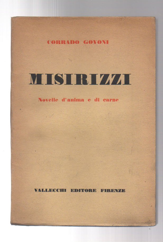 Misirizzi. Novelle d’anima e di carne