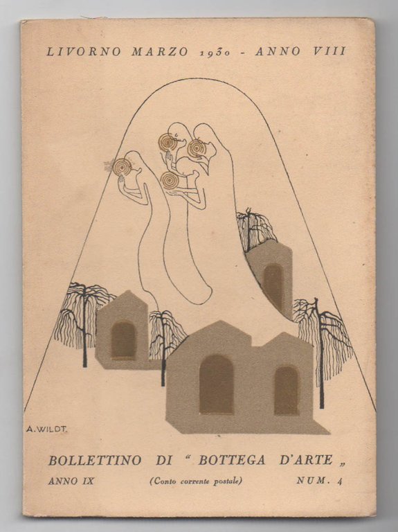Mostre personali: Adolfo Wildt scultore. Achille Funi Mario Sironi Arturo Tosi pittori