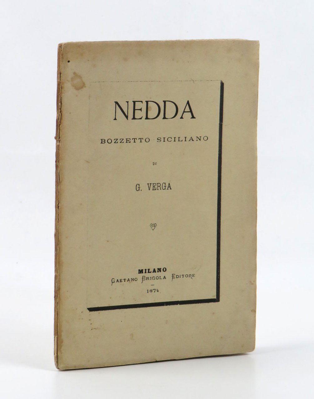 Nedda. Bozzetto siciliano di G. Verga