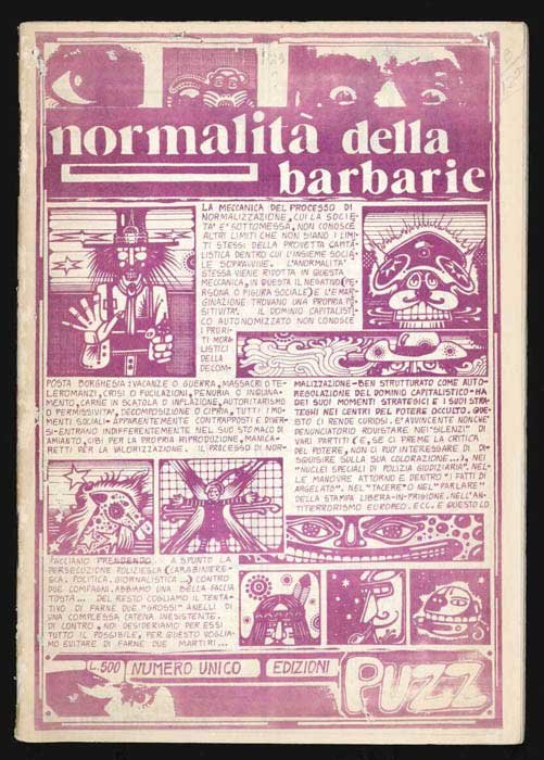 Normalità della barbarie. Numero unico