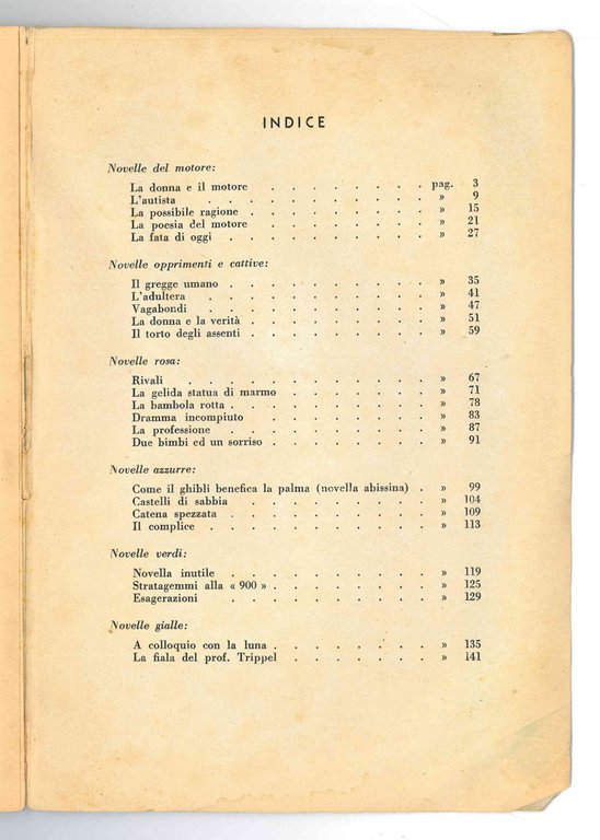 Novelle di tutti i colori