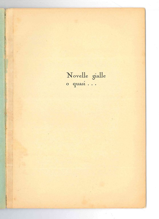 Novelle di tutti i colori