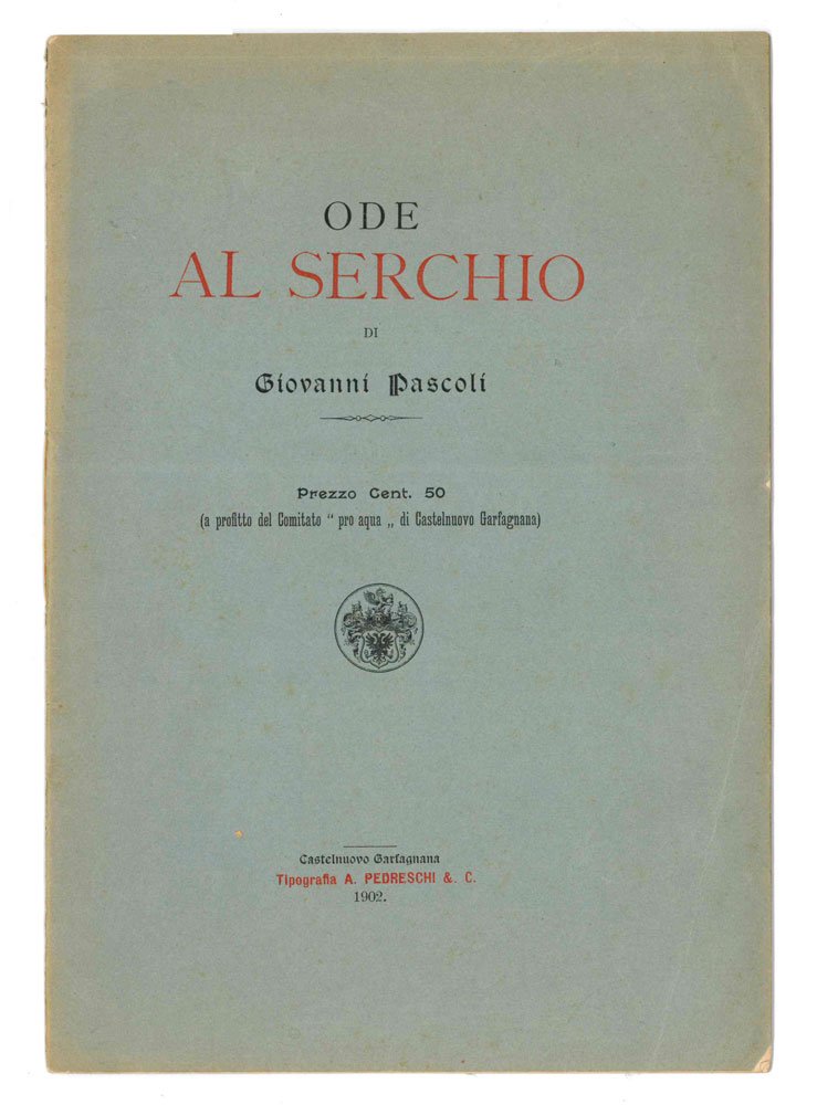 Ode al serchio [COPERTINA AZZURRA]
