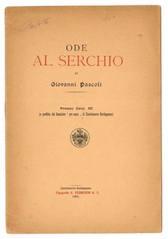 Ode al serchio [COPERTINA BEIGE]