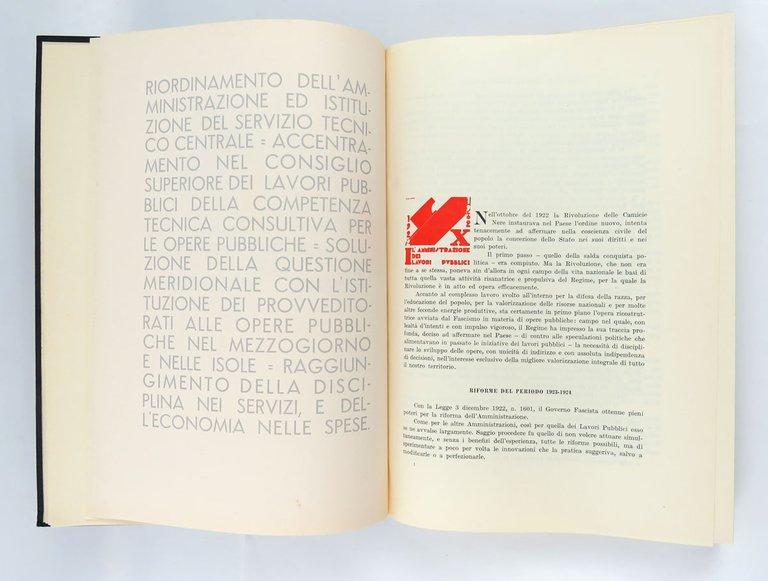 Opere pubbliche 1922 - 1932