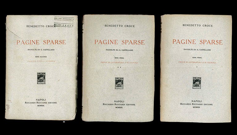 Pagine sparse raccolte da G. Castellano