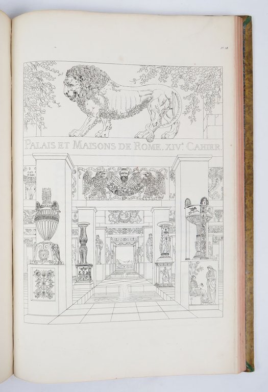 Palais, Maisons et autres èdifices modernes, dessinès a Rome; Publiés …