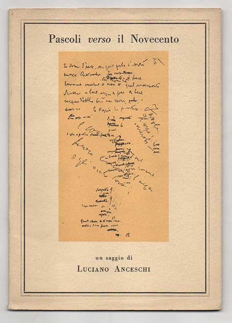 Pascoli verso il Novecento