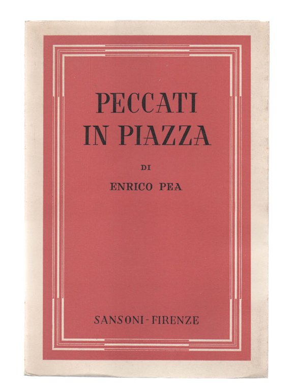 Peccati in piazza