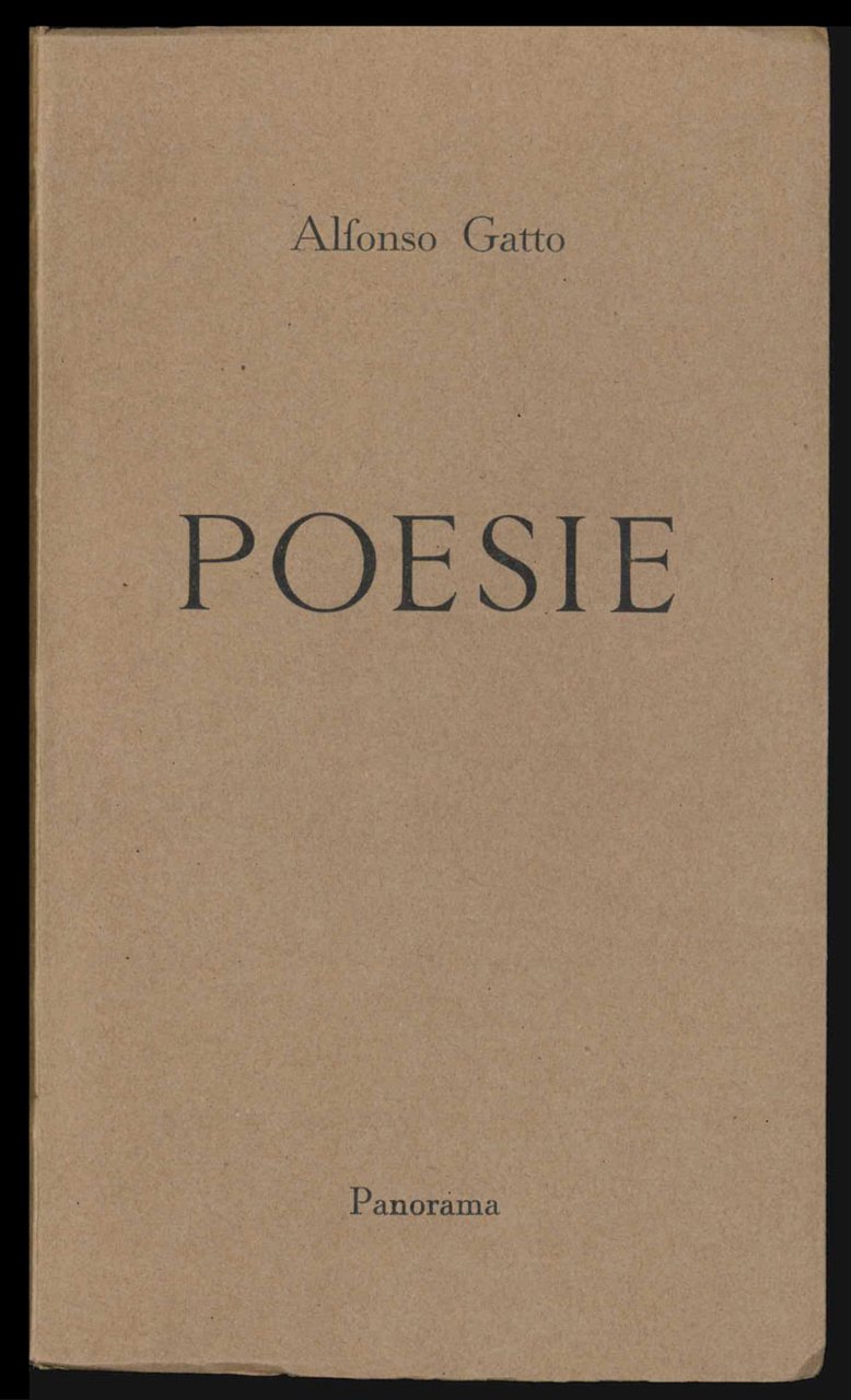 Poesie (1929 - 1939)