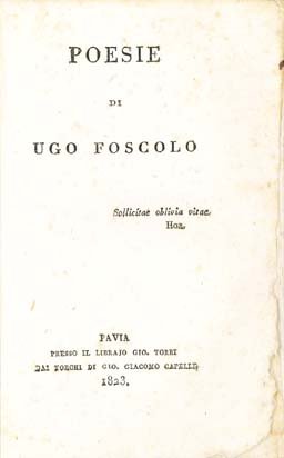 Poesie di Ugo Foscolo