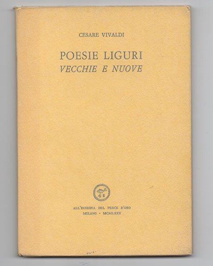 Poesie liguri vecchie e nuove