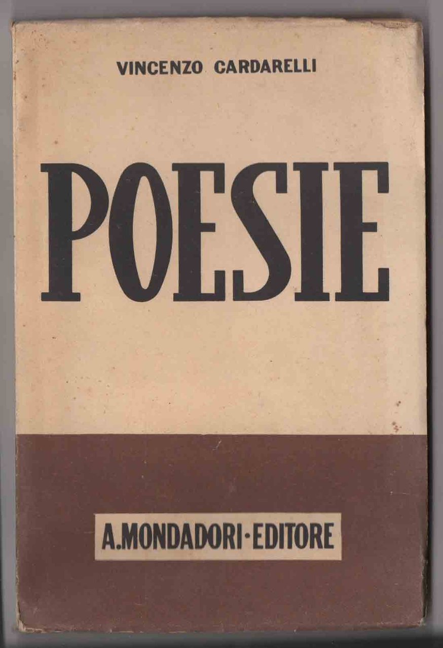 Poesie. Prefazione di Giansiro Ferrata