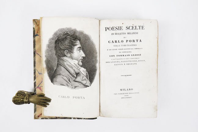 Poesie scelte in dialetto milanese di Carlo Porta colla comi-tragedia …