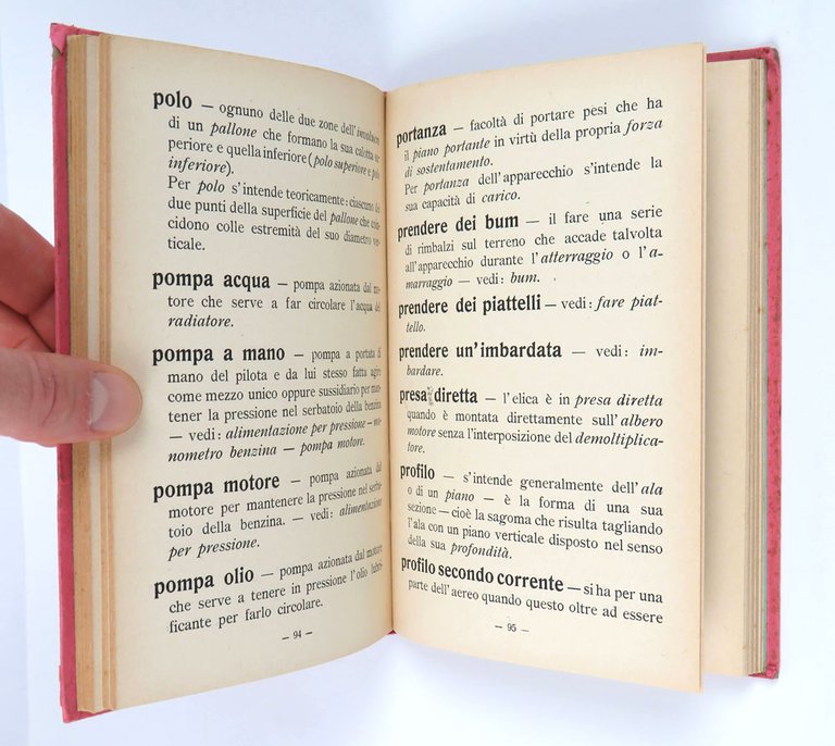 Primo dizionario aereo italiano | Immagine Gallery 7