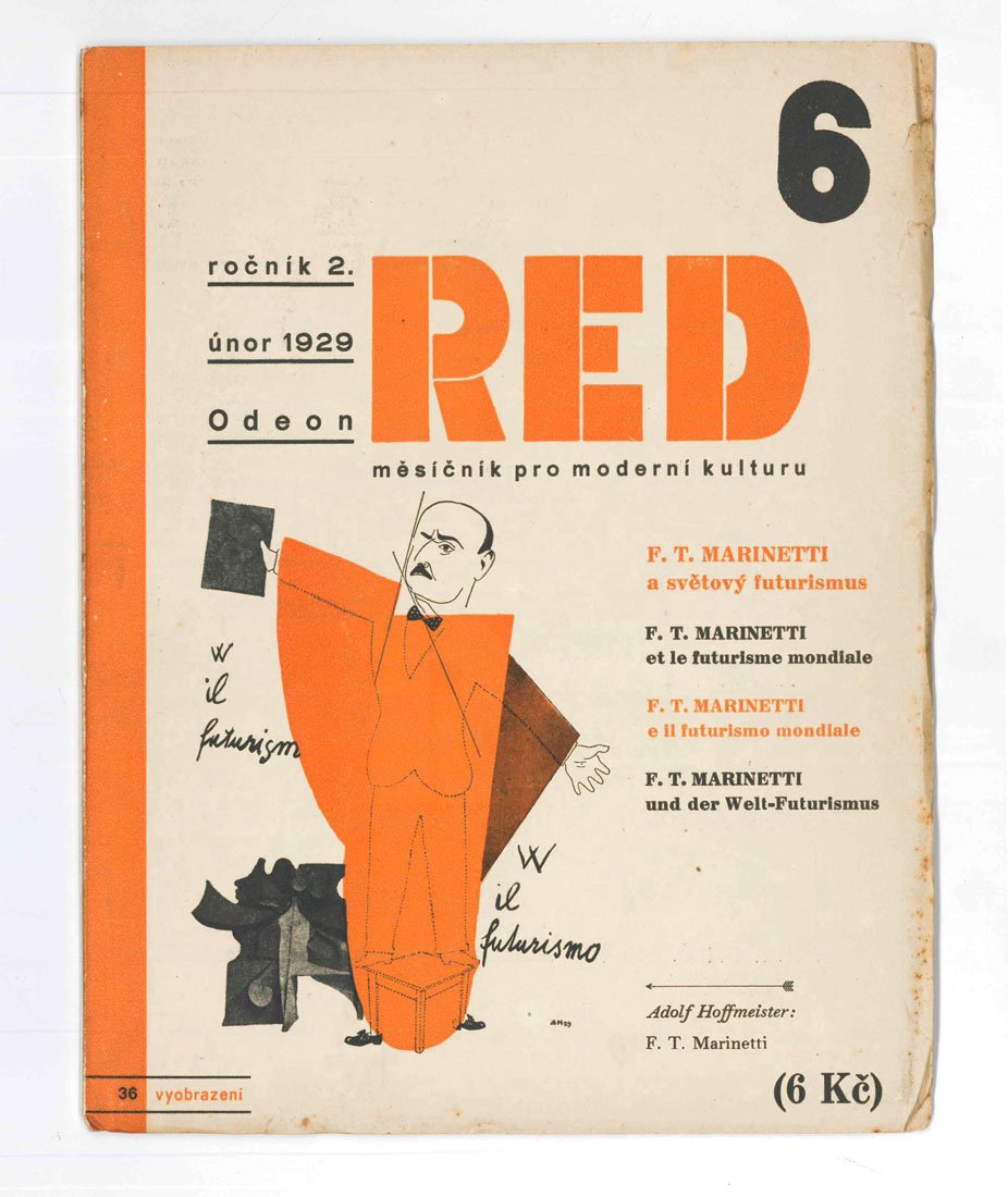 ReD [Revue Svazu moderni kultury “Devětsil”] ročník 2 — 6 …