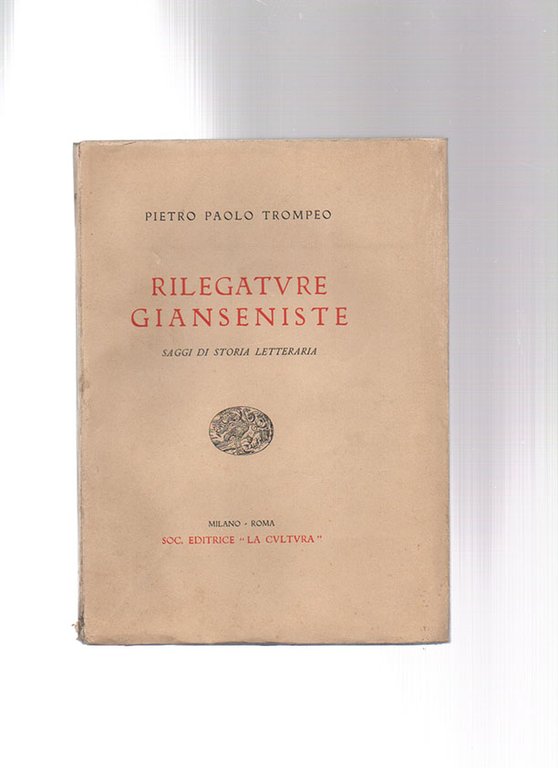 Rilegature gianseniste. Saggi di storia letteraria