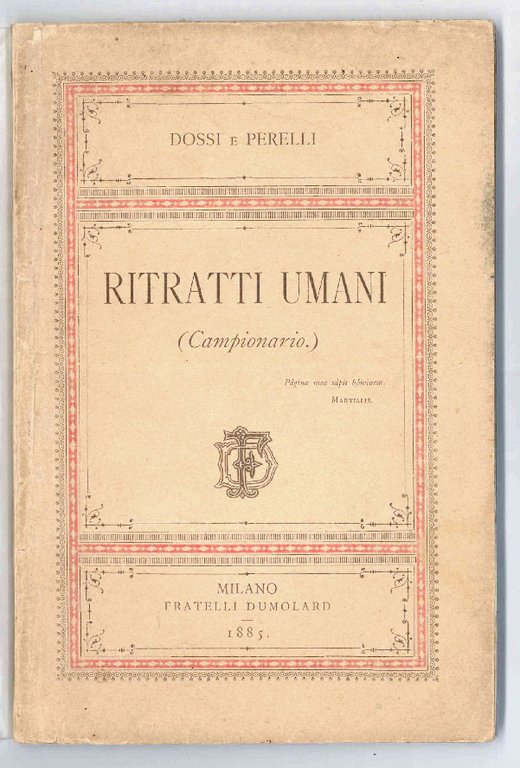 Ritratti umani (Campionario)