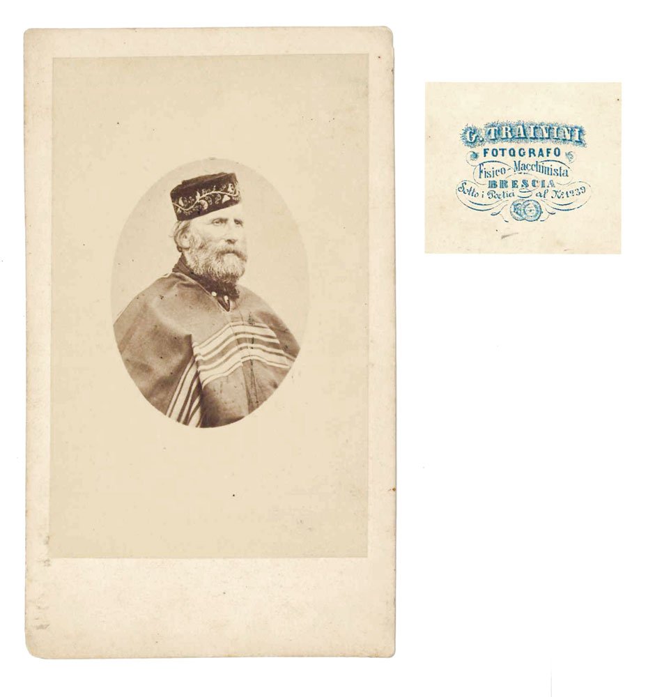 Ritratto fotografico formato carte de visite