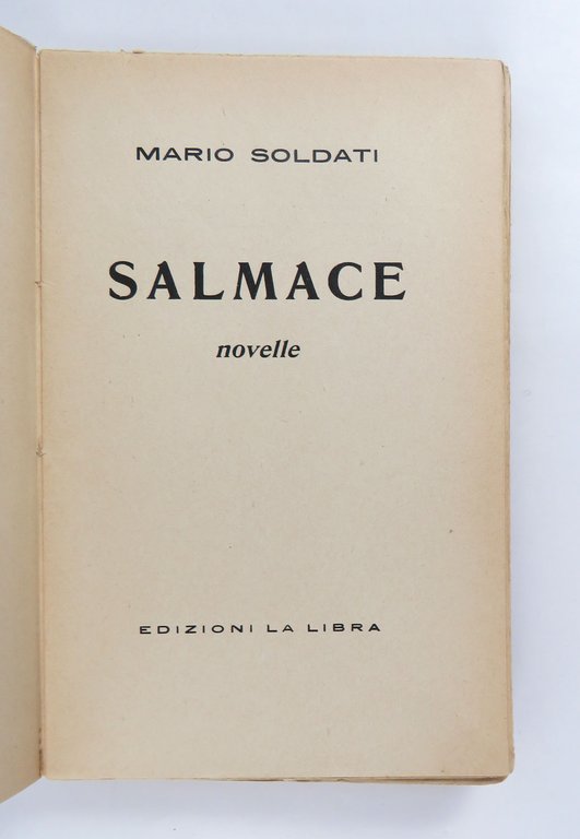 Salmace. Novelle