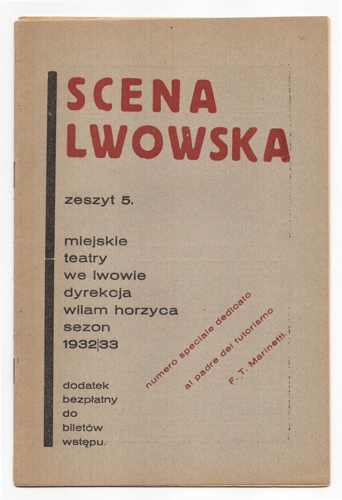 Scena lwowska. Zeszyt 5 [.]. Numero speciale dedicato al padre …