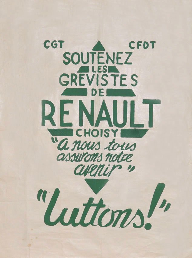 Soutenez les grevistes de Renault . “luttons!”