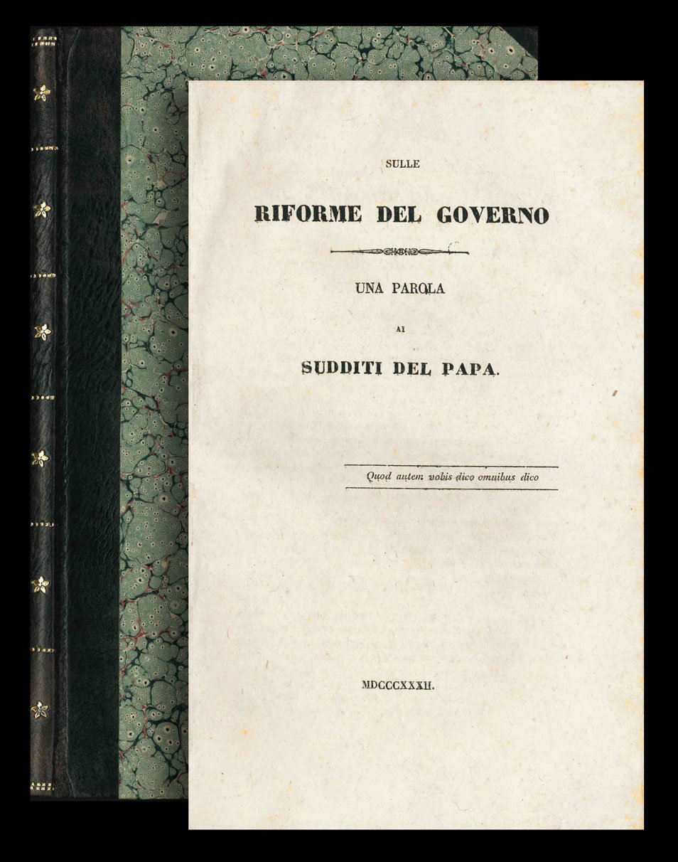Sulle riforme del Governo — Una parola ai Sudditi del …