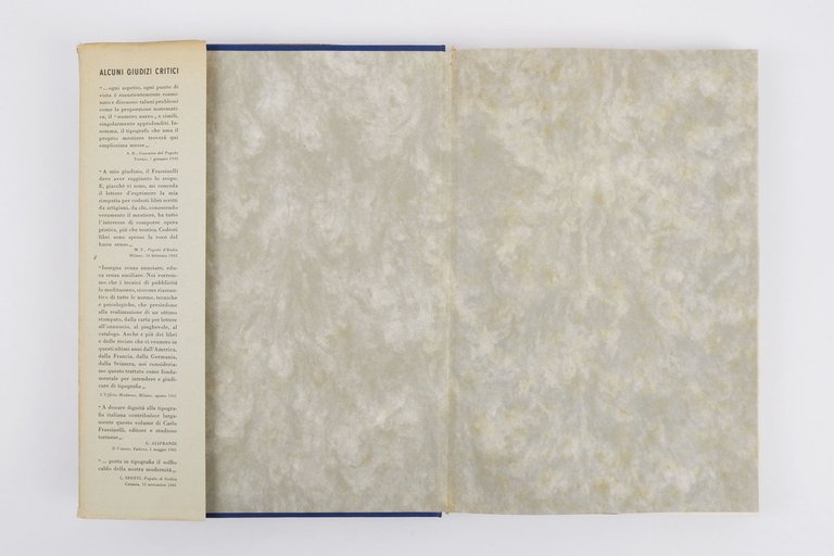 Trattato di architettura tipografica di Carlo Frassinelli [SOVRACOPERTA SECONDA TIRATURA]