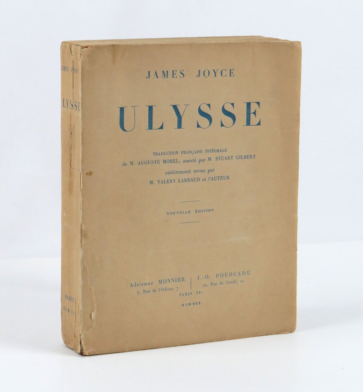 Ulysse. Traduction française intégrale de M. Auguste Morel, assisté par …