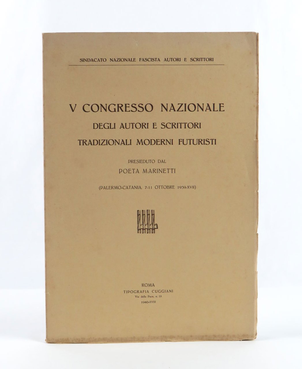 V Congresso Nazionale degli autori e scrittori tradizionali moderni futuristi. …