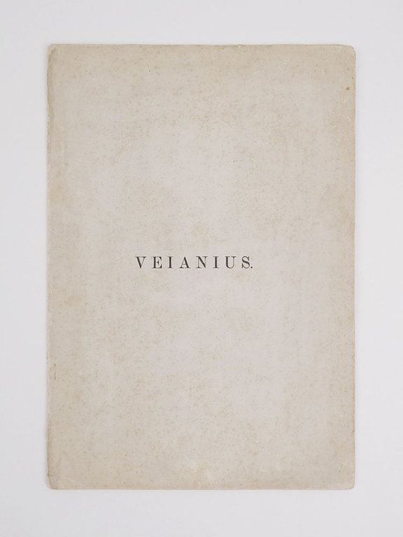 Veianius. Carmen Iohannis Pascoli e Pago S. Mauri in Certamine …