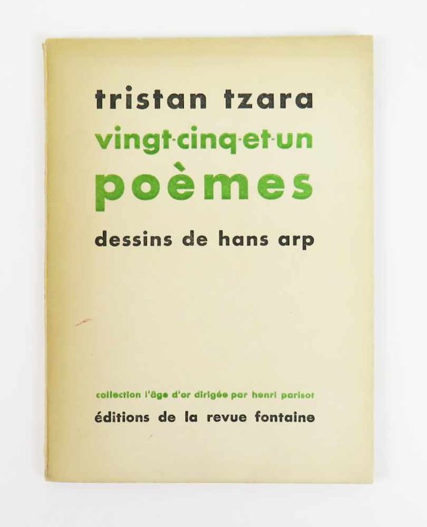 Vingt-cinq-et-un-poèmes. Dessins de Hans Arp